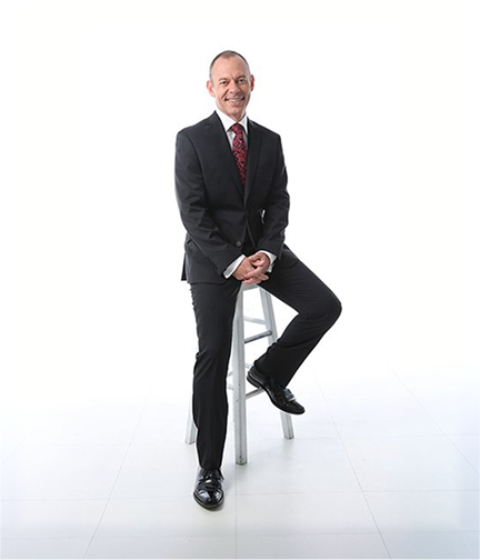 Executive portrait in a professional setting