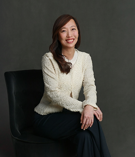 Business professional wearing a suit